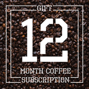 Prepaid Gift Coffee Subscription Box